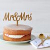 Adornos tartas cake toppers personalizados mr and mrs