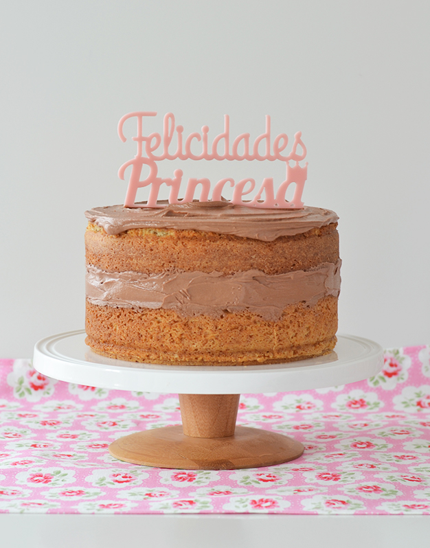 Adornos tartas cake toppers personalizados para cumpleaños felicidades princesa