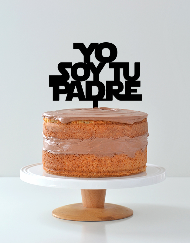 Yo soy tu padre cake topper yo soy tu padre - Knots made with love