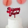 Bésame Mucho cake topper adorno para tarta de la colección de San Valentin de knots made with love. Para los más besucones. ¡Descúbrelo!