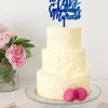 Un original adorno para tartas cake topper de feliz cumpleaños nombre para tener durante un año tras otro en tu tarta de cumpleaños. ¡Descúbrelo!