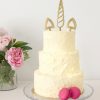 Unicornio cuerno y orejas cake topper para cumpleaños temático de cisnes o animales. Descubre este adorno para pastel único en nuestra tienda online.