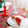 Servilletero estrella Navidad pack 6 uds para decorar tu mesa e indicar el lugar de cada invitado. Utilízalo cada año cambiando el nombre.