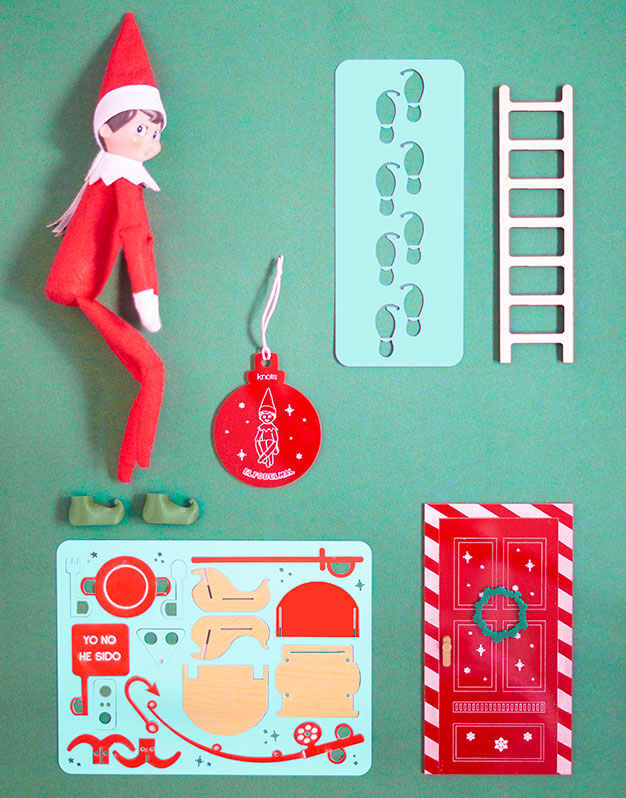 Kit Elfo Navidad premium para preparar las más divertidas travesuras hasta la noche de Navidad cn estos 16 accesorios. ¡Descúbrelo aquí!