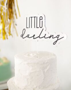 CAKE TOPPER | Little Darling