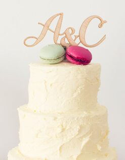 CAKE TOPPER | Iniciales Unidas