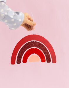 Arcoíris Adorno Pared Rouge