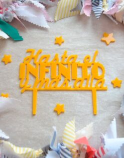 CAKE TOPPER | Hasta el Infinito y Más Allá