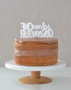 CAKE TOPPER | 30 son los nuevos 20
