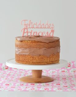 CAKE TOPPER | Felicidades Princesa