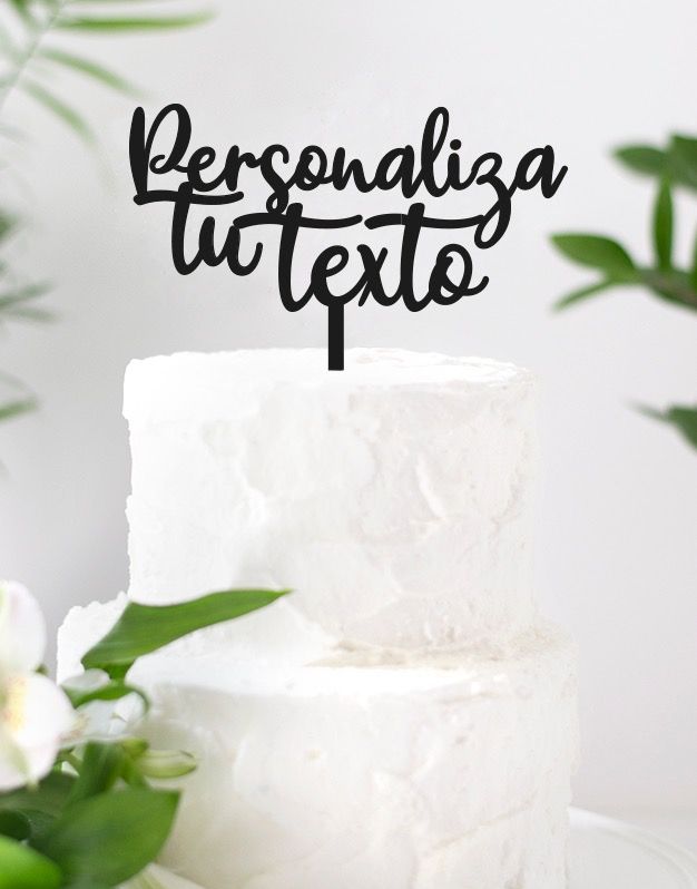 CAKE TOPPER | Personalizado Adorno Tarta