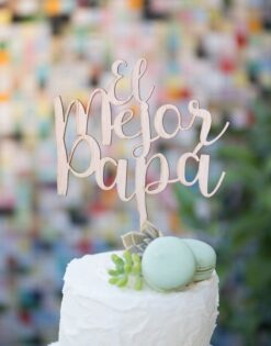 CAKE TOPPER | El Mejor Papá