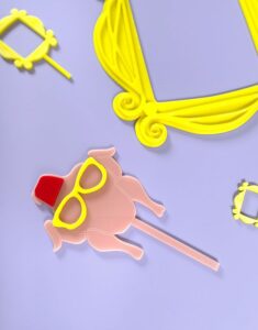CAKE TOPPER | Pavo Acción de Gracias