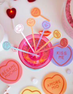 AGITADORES | LOVE HEARTS 6 Uds