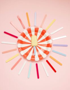 Set 10 palitos helado o popsicle colores en STOCK