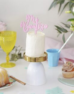 CAKE TOPPER | Mi Bautizo