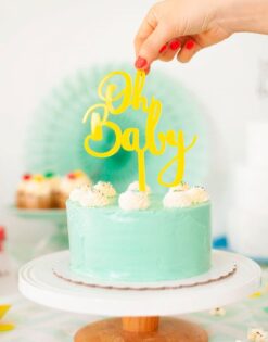 CAKE TOPPER | Oh Baby