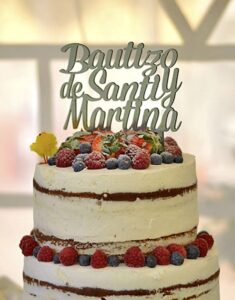 CAKE TOPPER | Doble Nombre