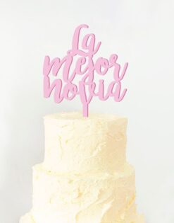 CAKE TOPPER | La Mejor Novia