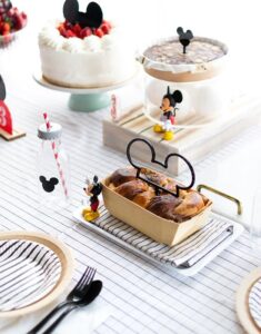 CAKE TOPPER | Media Silueta Ratón M. Mouse o Ratoncita