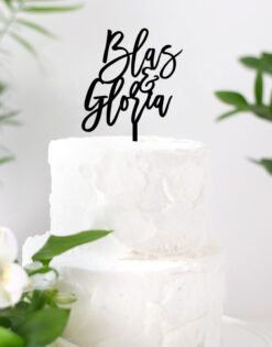 CAKE TOPPER | Nombres Personalizado Saguaro