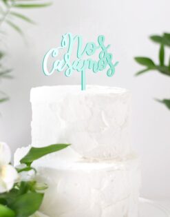 CAKE TOPPER | Nos Casamos