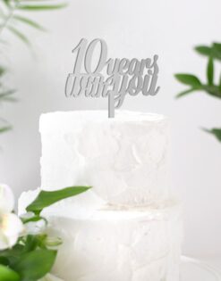 CAKE TOPPER | Número Years with You