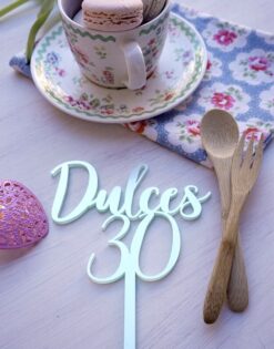 CAKE TOPPER | Dulces Edad