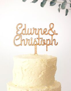 CAKE TOPPER | Nombres Personalizado