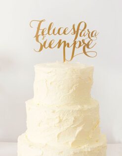 CAKE TOPPER | Felices para Siempre