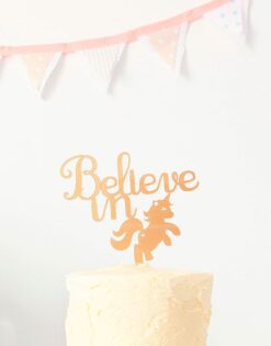 CAKE TOPPER | I Believe in Unicorns