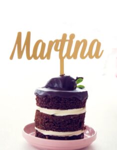 CAKE TOPPER | Personalizado 1 Nombre