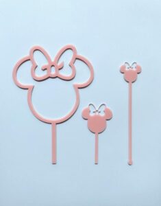 Mini toppers ratoncita M. Mouse