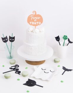 CAKE TOPPER | Truco o Trato calabaza