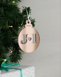 ADORNO | Personalizado con INICIALES bola Naviknots