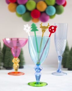 Set 4 Agitadores de Navidad