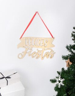 Cartel Felices Fiestas