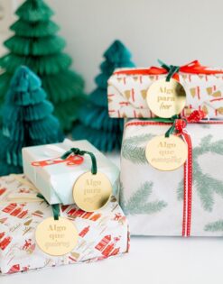 Etiquetas para regalar práctico