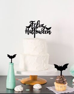 CAKE TOPPER | Feliz Halloween cake topper adorno para tarta