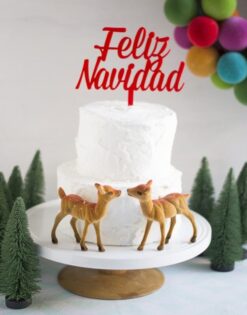 CAKE TOPPER | Feliz Navidad