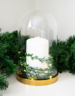 Guirnalda de luces y hojas artificiales o la liana perfecta para el Elfo!