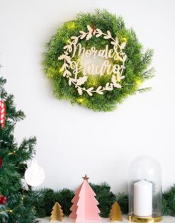 Corona Navidad Familiar