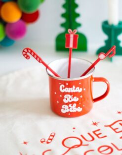 Set 6 agitadores Navidad