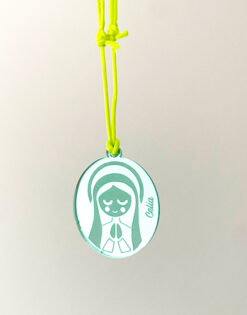 COLGANTE | Virgencita Cordón Personalizada