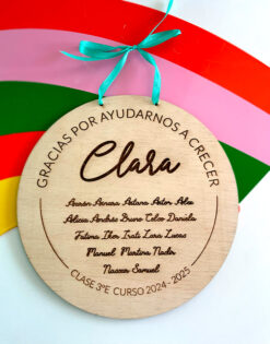 PLACA | Gracias por ayudarnos a crecer personalizado