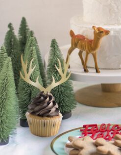 MINI TOPPER| Reno Navidad para cupcake