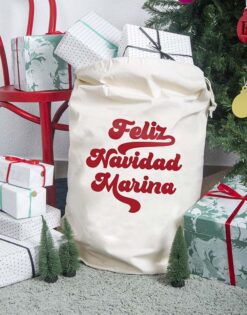 Saco 70´S personalizado con el nombre