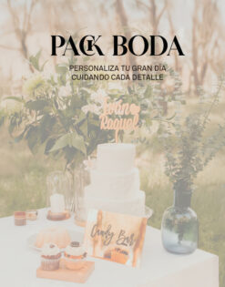CREA TU Pack Decoración de boda